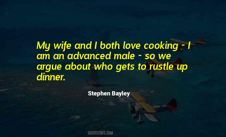 Wife Cooking Quotes #1651731