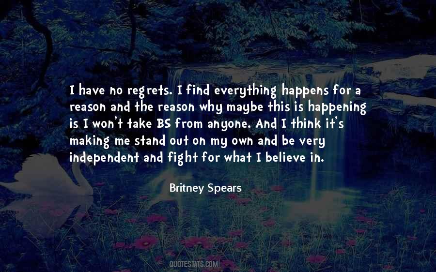 Quotes About No Regrets #1723105