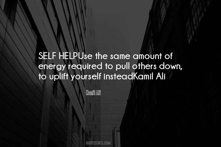 Use Of Self Quotes #244915