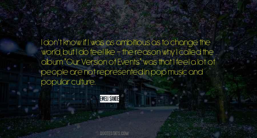 Culture In The World Quotes #179739