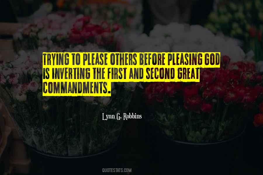 Quotes About Pleasing God #347195