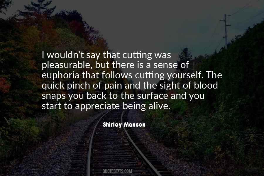 Quotes About Blood And Pain #1112462