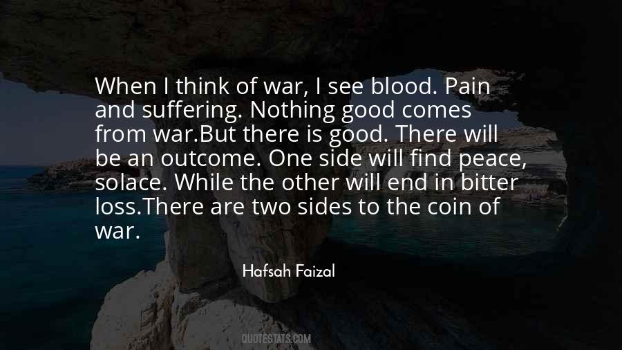 Quotes About Blood And Pain #1492606