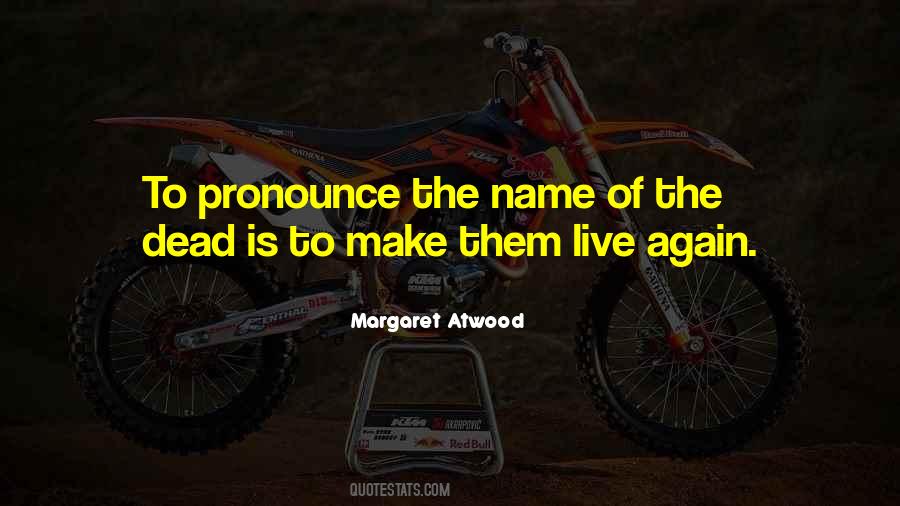 Live Again Quotes #1032364