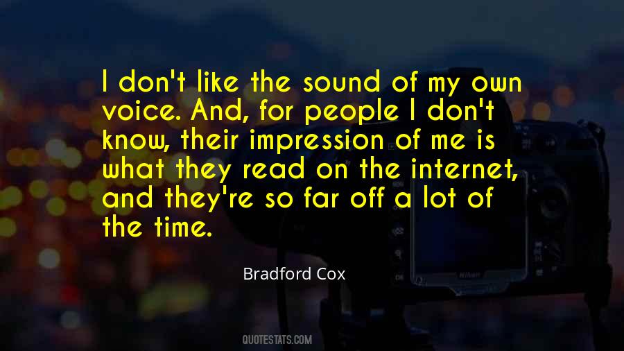 Quotes About Bradford #383804