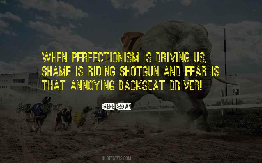 Quotes About Riding Shotgun #727583