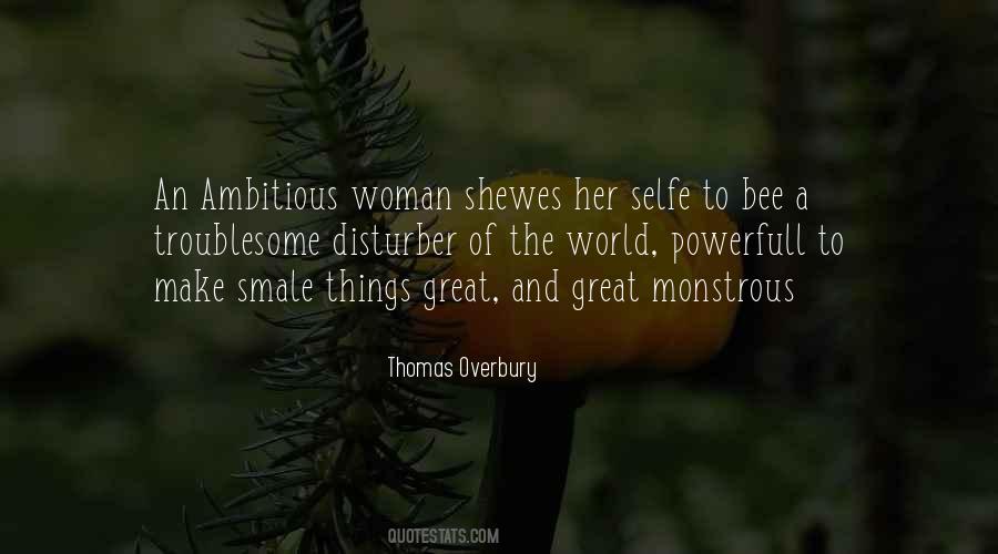 Ambitious Woman Quotes #217661