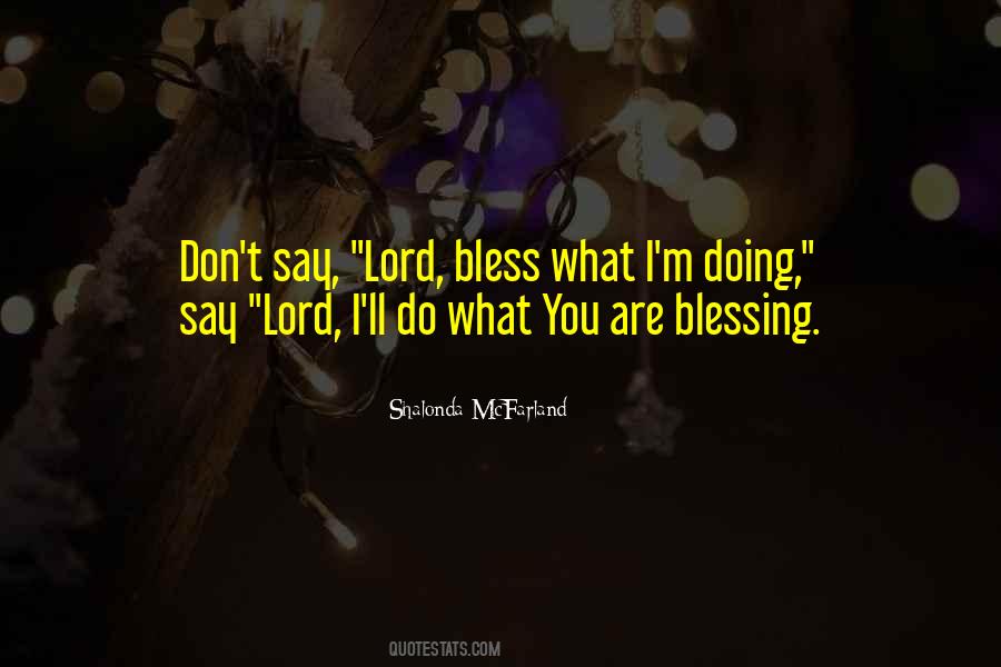 Blessing You Quotes #206592