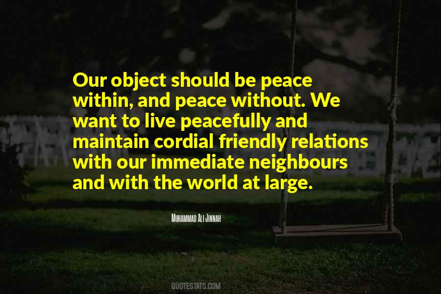 Live Peacefully Quotes #765650