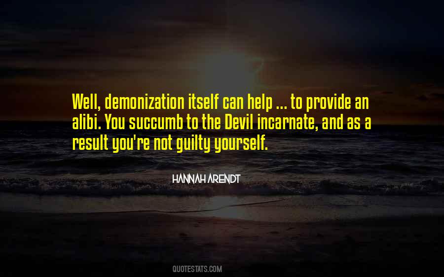 Quotes About Demonization #1168652