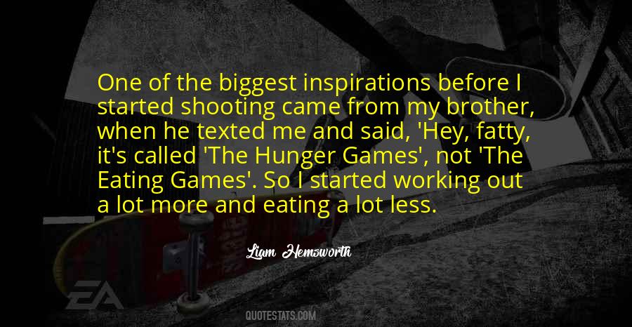 Eating Less Quotes #1021432