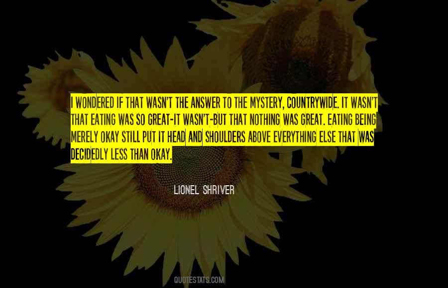Eating Less Quotes #26596