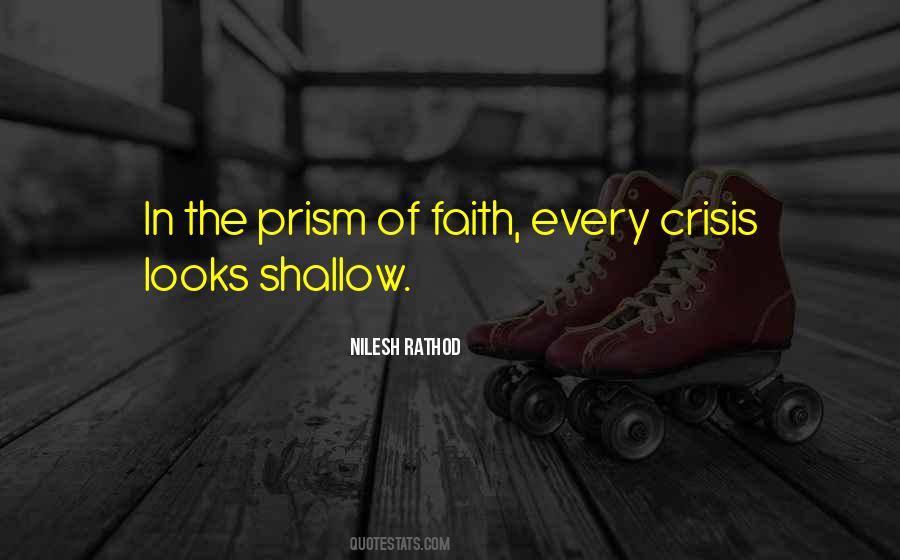 Quotes About Shallow Faith #158506