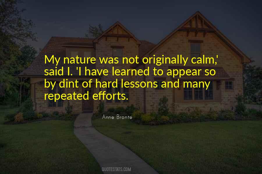 Quotes About Calm Nature #1117650