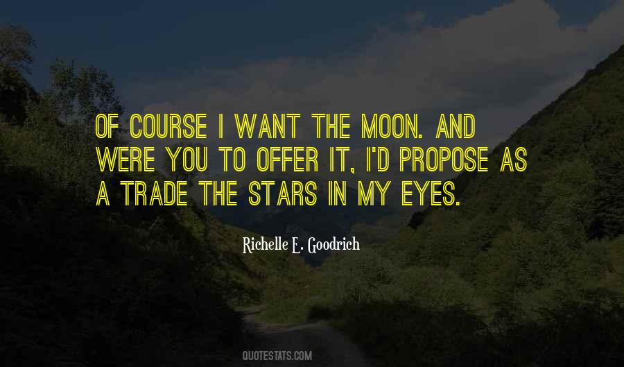 Quotes About Moon And Stars Love #1147264