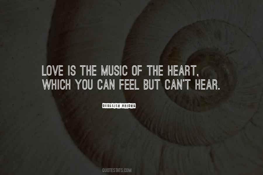 Music Heart Quotes #132147