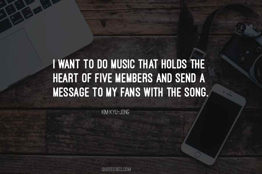 Music Heart Quotes #277807