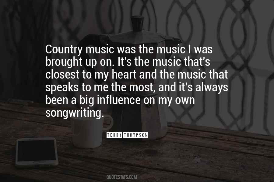 Music Heart Quotes #293309