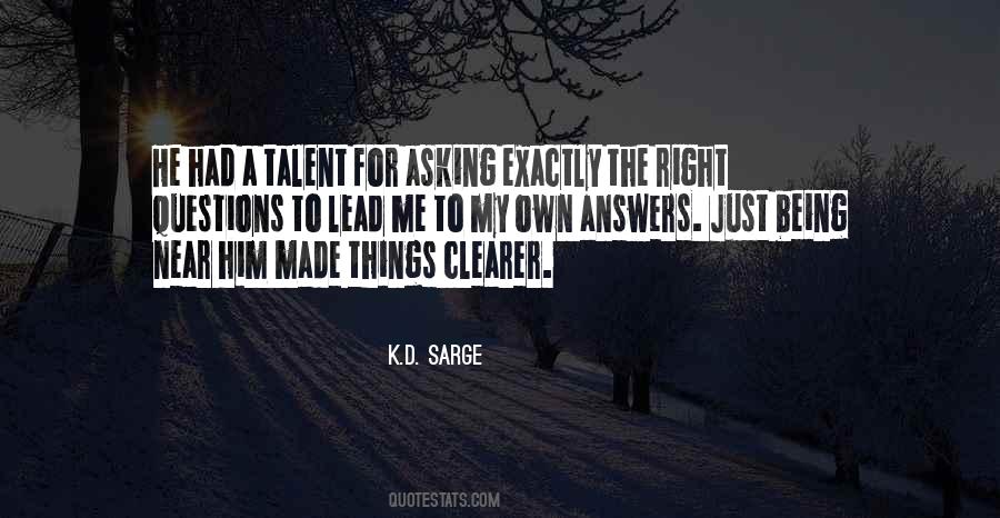 Quotes About Asking For Nothing #10746