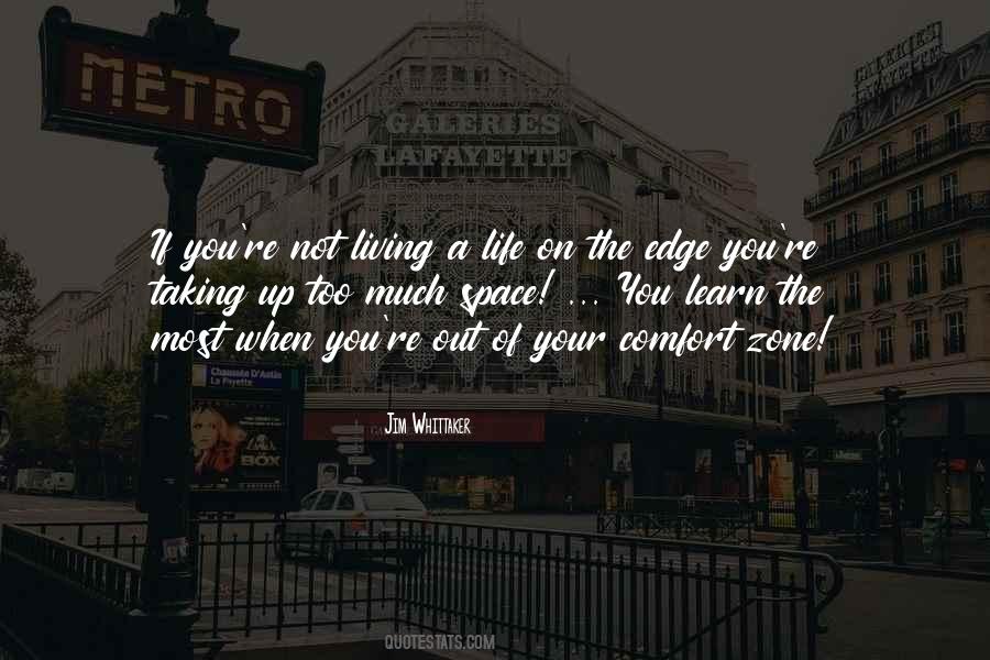 Top 50 Quotes About Living On The Edge: Famous Quotes & Sayings