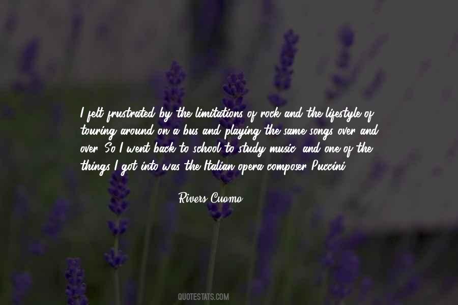 Quotes About Puccini #94449