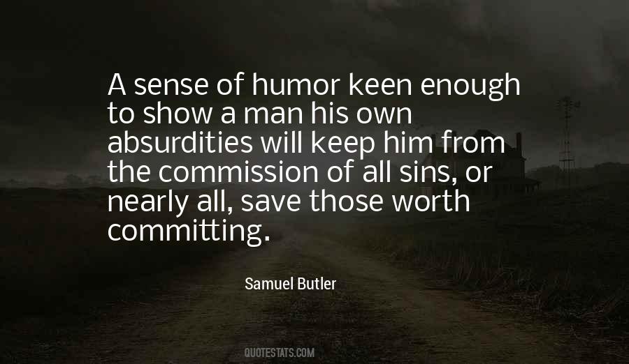 Quotes About Sense Of Humor #1207725