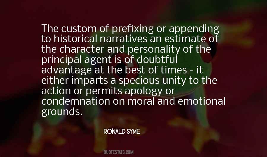 Quotes About Character And Personality #978098