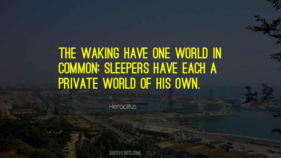 Quotes About Waking Up To Reality #123925