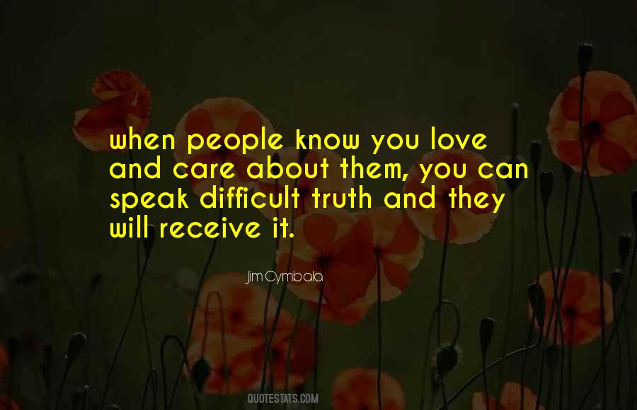 Quotes About Love And Care #506989