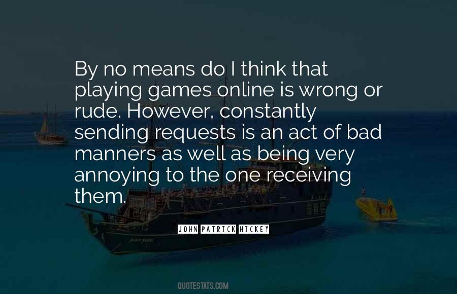 Quotes About Games Playing #423638