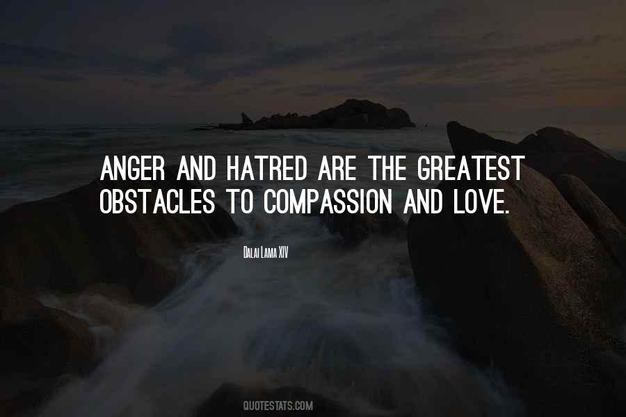 Quotes About Anger And Hatred #1003645