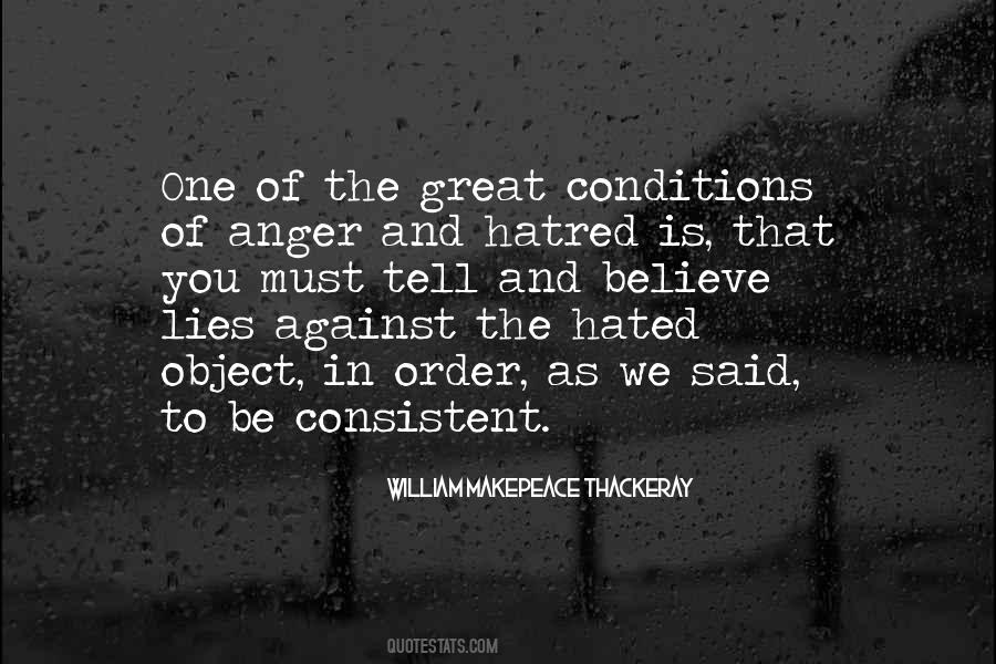 Quotes About Anger And Hatred #1215669