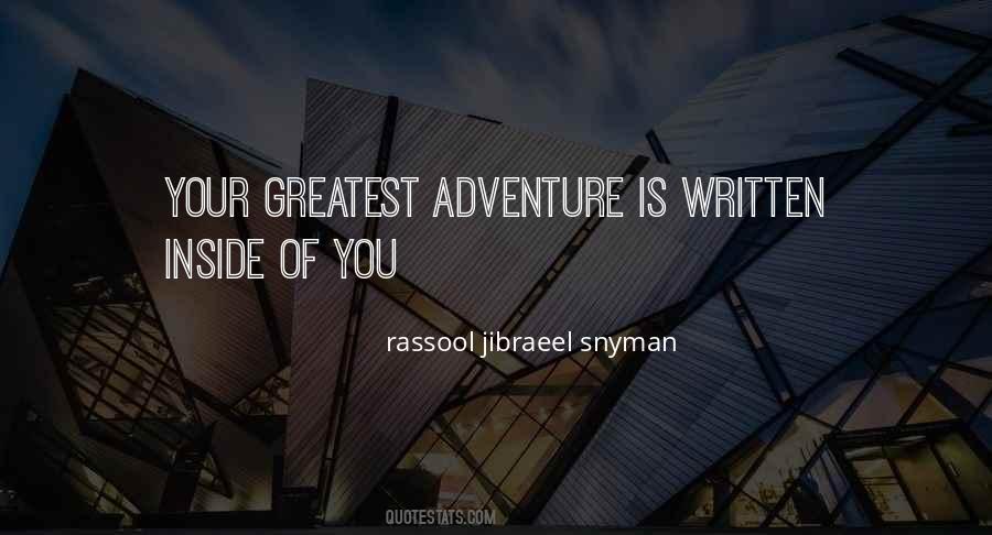 Quotes About Life Of Adventure #154806