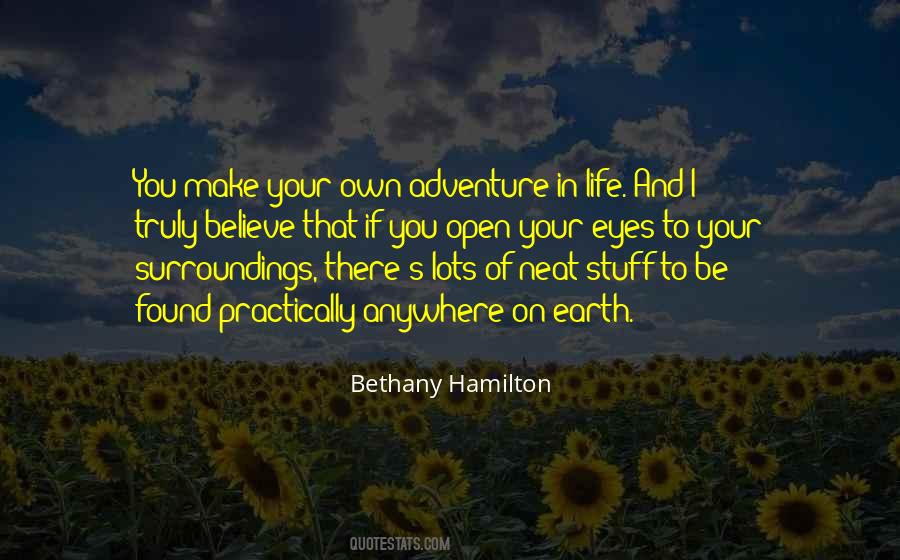 Quotes About Life Of Adventure #91477