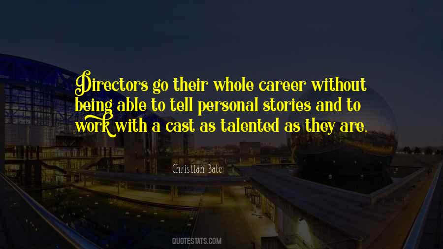 Quotes About Directors #12457