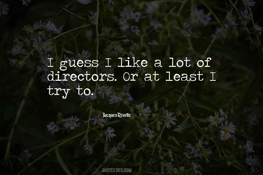 Quotes About Directors #1938