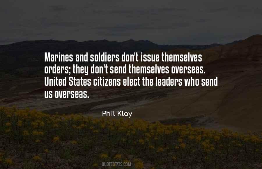 Quotes About Soldiers #1866401