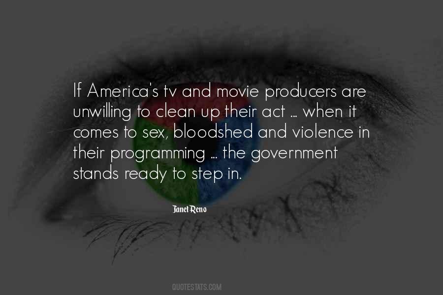 Quotes About Violence On Tv #1278989