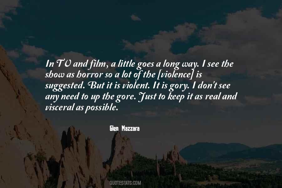 Quotes About Violence On Tv #1366465