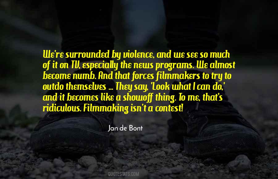 Quotes About Violence On Tv #252126
