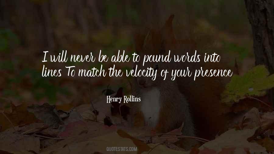 Quotes About Pound #1231334