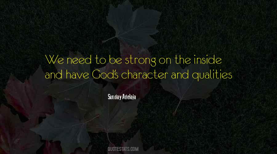 Quotes About Character Qualities #1254058