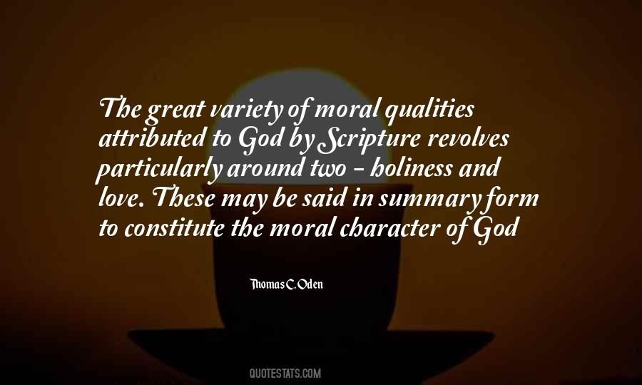 Quotes About Character Qualities #1264953