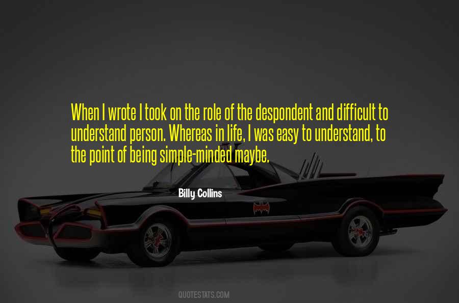 Quotes About Despondent #1000115