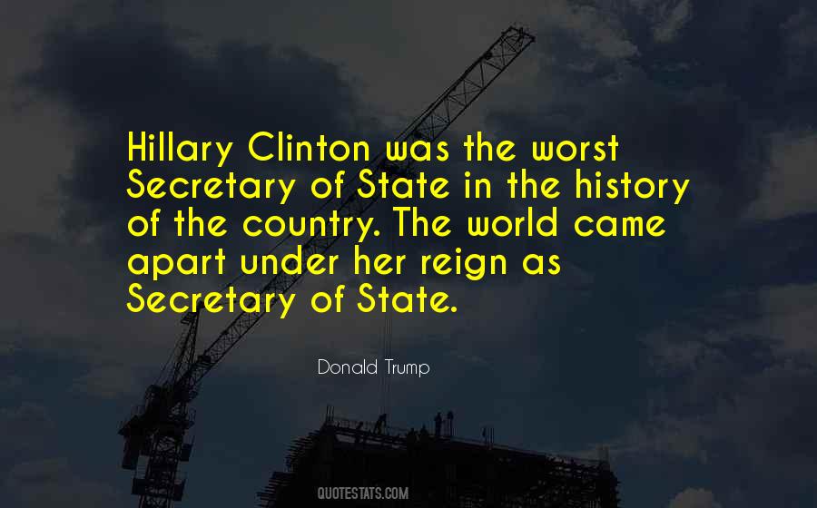 Quotes About Secretary Of State #1080352