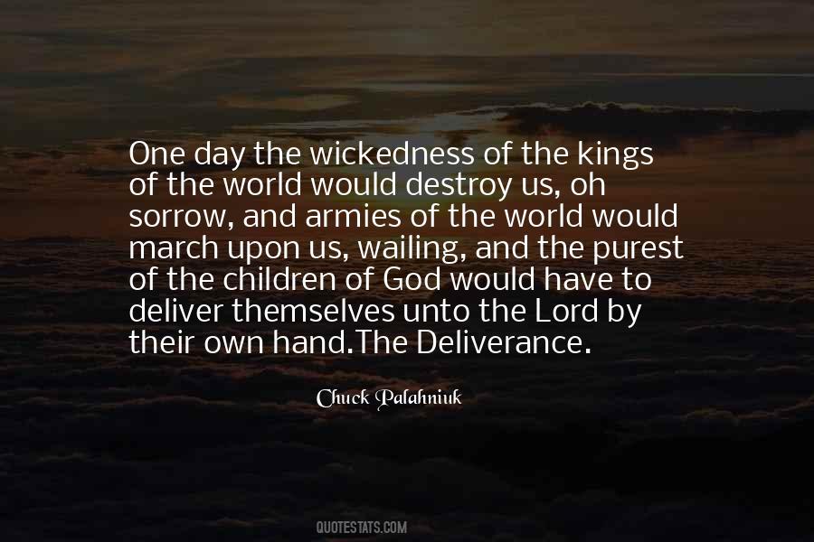 Quotes About God's Deliverance #112217