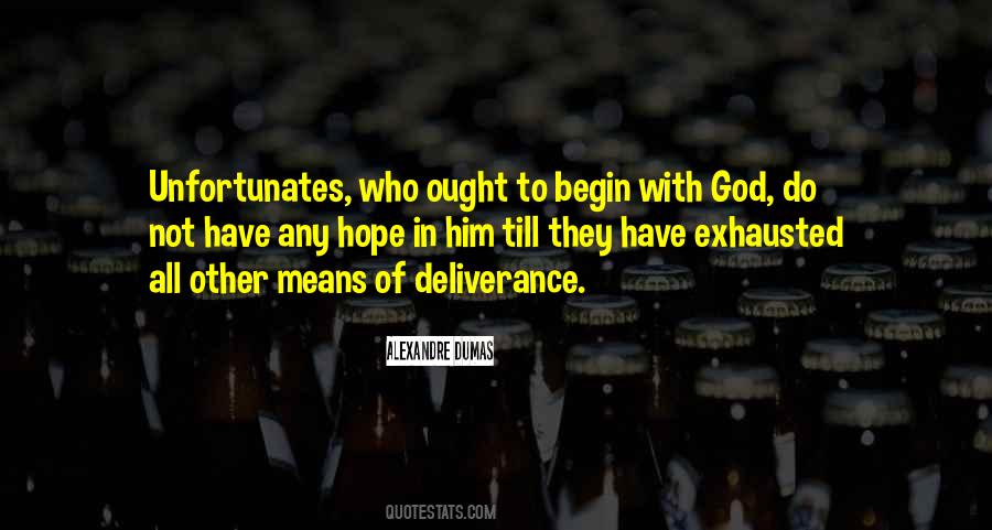 Quotes About God's Deliverance #1400958
