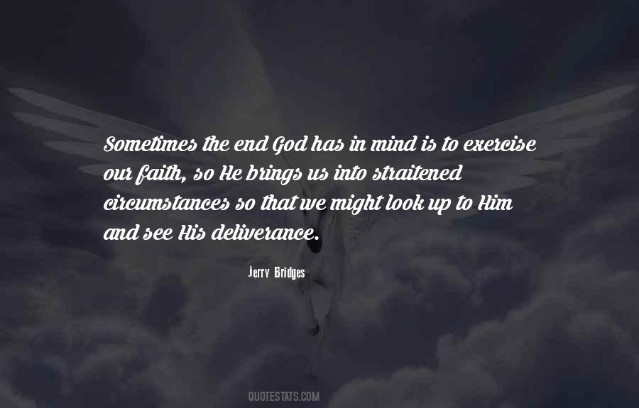 Quotes About God's Deliverance #1757723