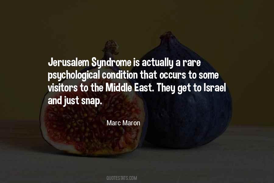 Quotes About Jerusalem #956919