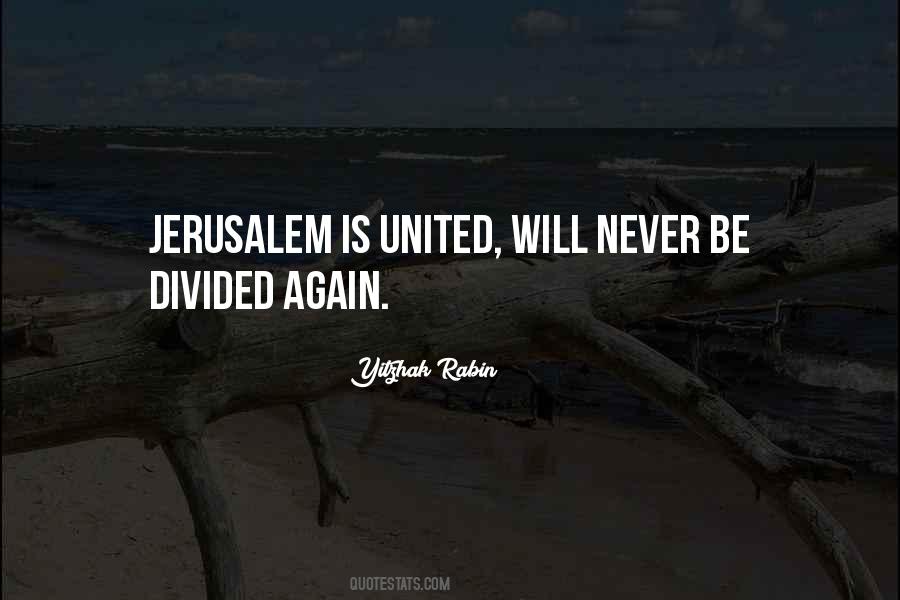 Quotes About Jerusalem #994911